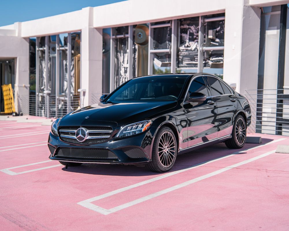 Mercedez c300 Black Rental Cars Miami (6)